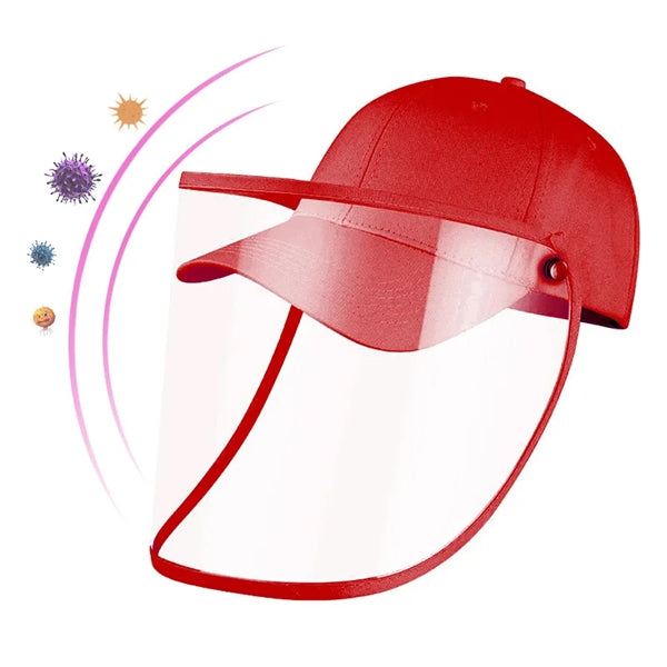 Face Shield Protective Baseball Cap