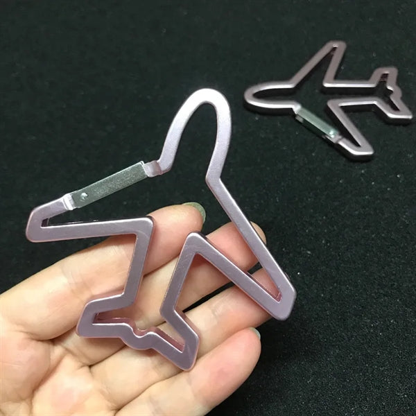 Aluminum Airplane Shaped Carabiner