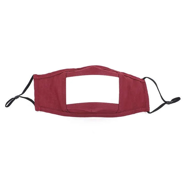 See through Lip Reading Masks