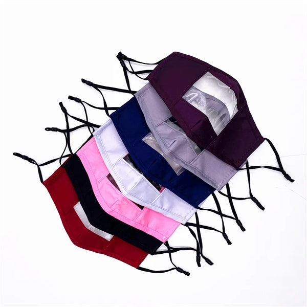 See through Lip Reading Masks