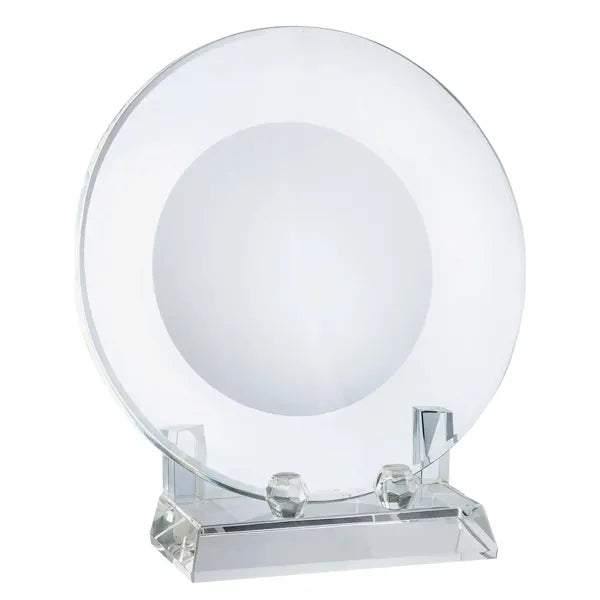Optical Crystal Display Plate & Stand