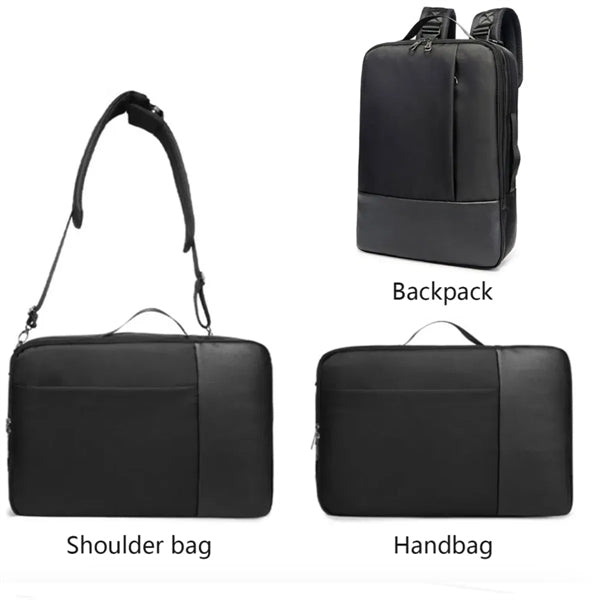 15.6 Inch 3-way Convertible Luxury Business Laptop Backpack