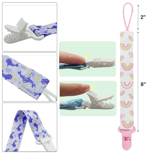 Baby Pacifier Clip Holder Lanyard