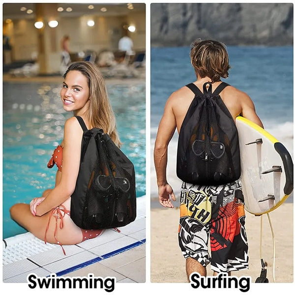 Drawstring Swimming Backpack