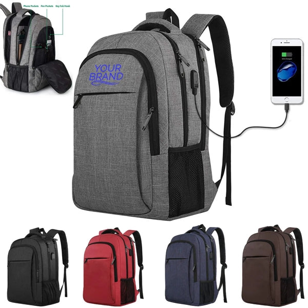 Anti Theft Slim Durable Laptop Backpack