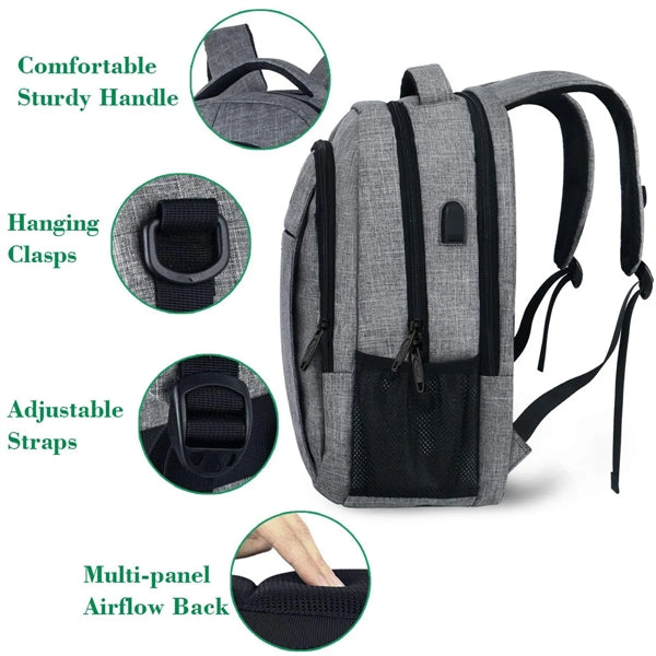 Anti Theft Slim Durable Laptop Backpack