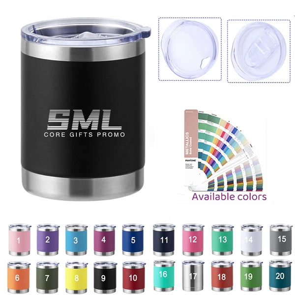 10oz Whiskey Insulated Stainless Steel Glasses