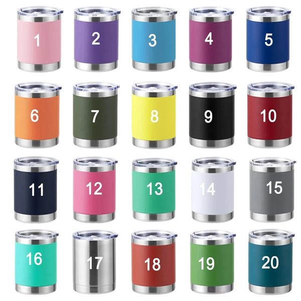 10oz Whiskey Insulated Stainless Steel Glasses