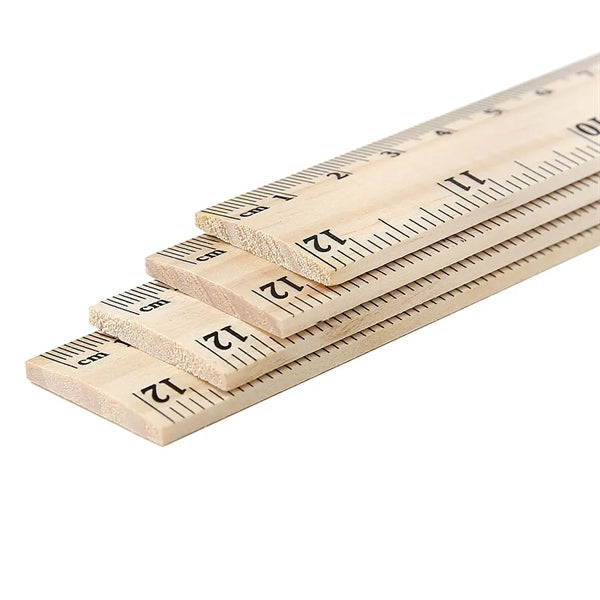 Eco-Friendly Wooden Yardstick Wood Straight Measuring Ruler