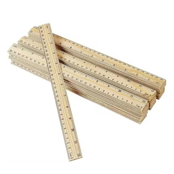 Eco-Friendly Wooden Yardstick Wood Straight Measuring Ruler