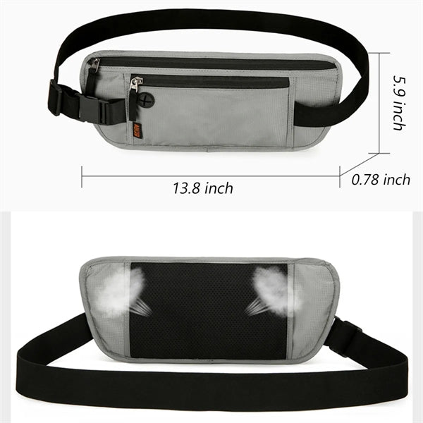 Slim Passport Holder RFID Blocking Travel Pouch