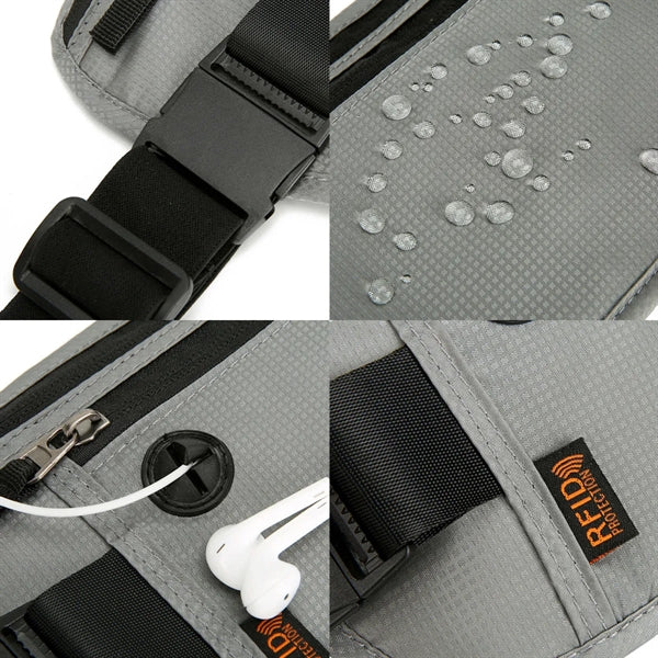 Slim Passport Holder RFID Blocking Travel Pouch