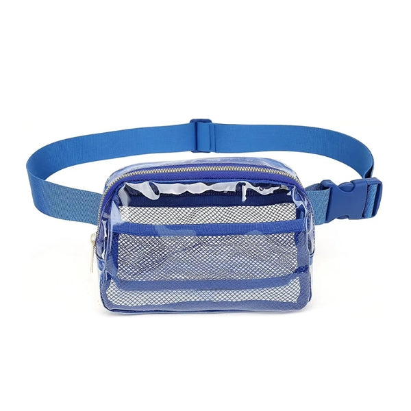 Clear PVC Crossbody Belt Waist Bag