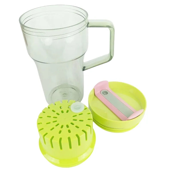 20/40 oz Plastic Tumbler with Handle Straw Lid Tea Infuser
