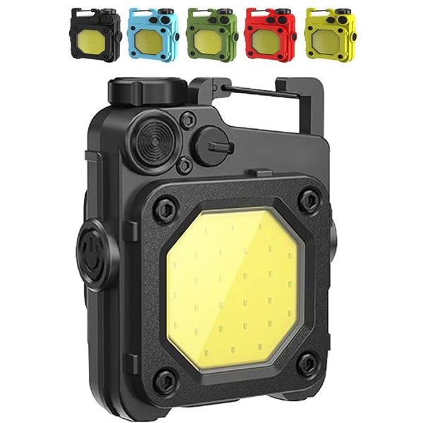 Magnetic Keychain Work Flashlight