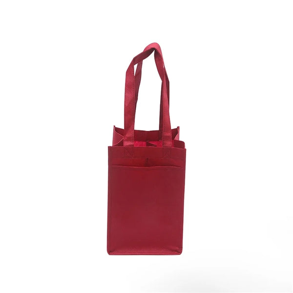 Heat Transfer Non-Woven Wine Tote Bag