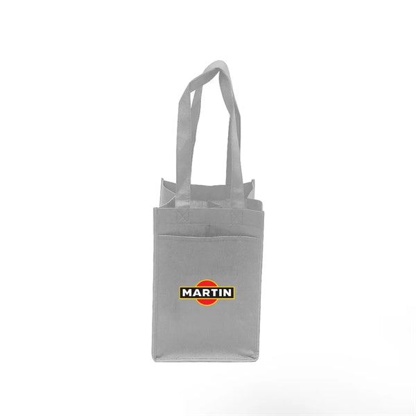Heat Transfer Non-Woven Wine Tote Bag