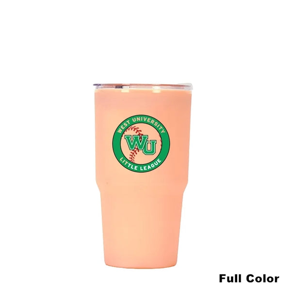 30 oz Insulated Double Wall Travel Plastic Straw Tumblers