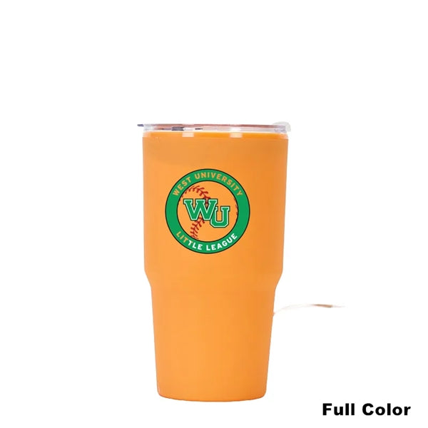 30 oz Insulated Double Wall Travel Plastic Straw Tumblers
