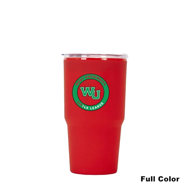 30 oz Insulated Double Wall Travel Plastic Straw Tumblers