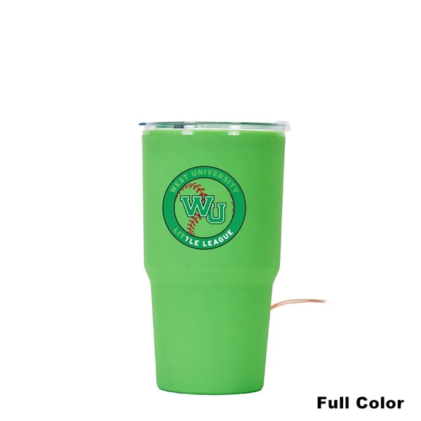 30 oz Insulated Double Wall Travel Plastic Straw Tumblers
