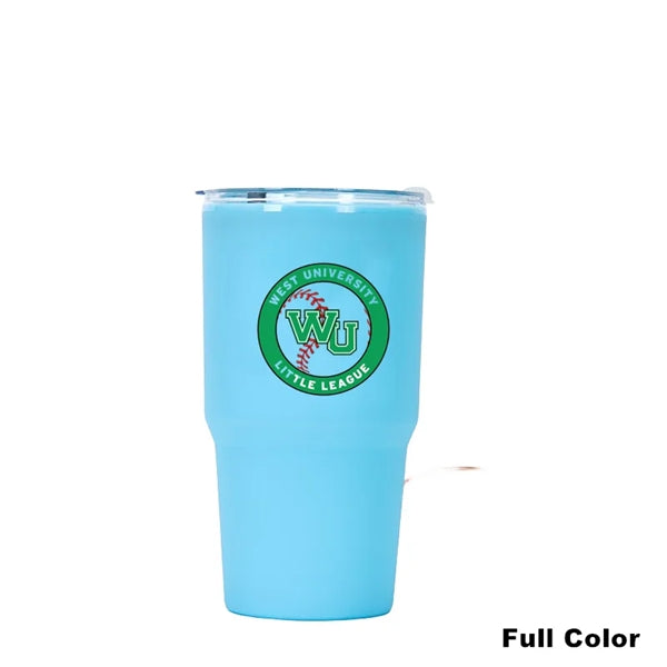 30 oz Insulated Double Wall Travel Plastic Straw Tumblers