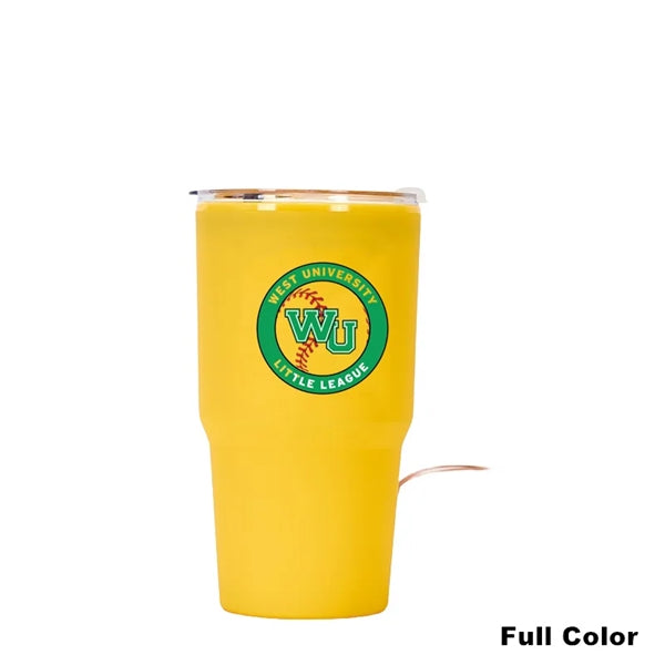 30 oz Insulated Double Wall Travel Plastic Straw Tumblers