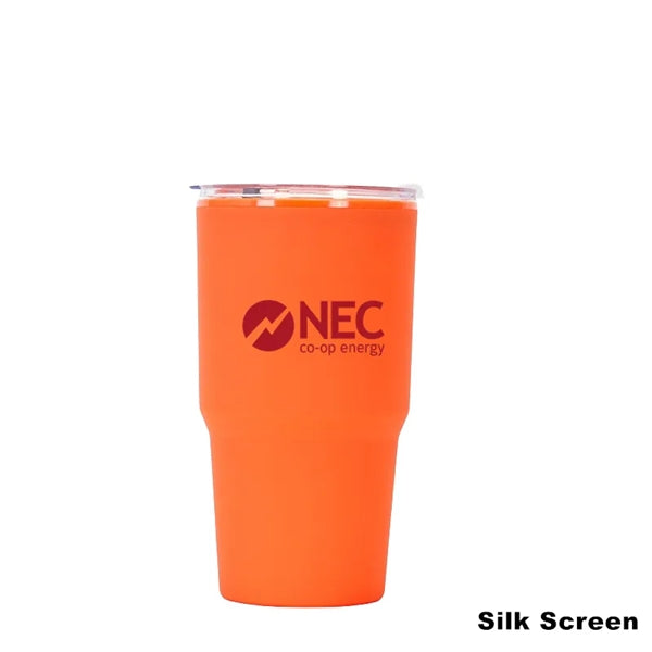30 oz Insulated Double Wall Travel Plastic Straw Tumblers