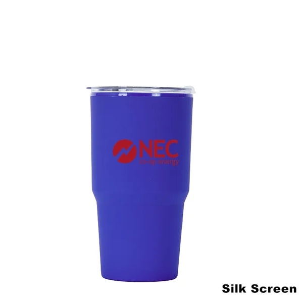 30 oz Insulated Double Wall Travel Plastic Straw Tumblers