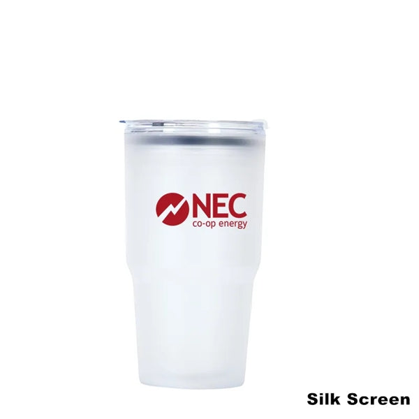 30 oz Insulated Double Wall Travel Plastic Straw Tumblers