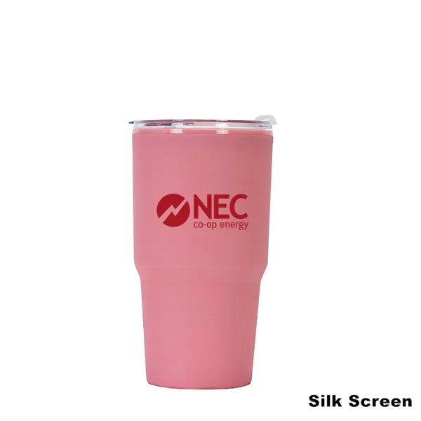 30 oz Insulated Double Wall Travel Plastic Straw Tumblers