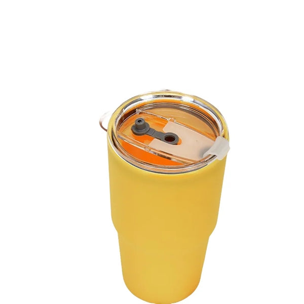 30 oz Insulated Double Wall Travel Plastic Straw Tumblers