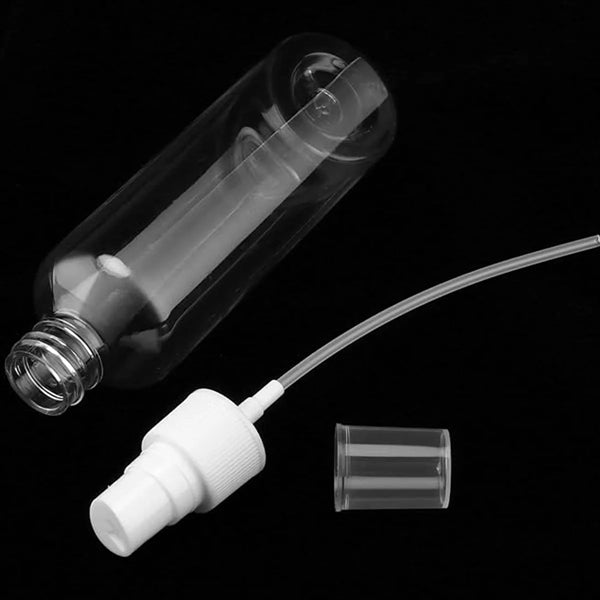 Clear Plastic Portable Perfume Spray Bottle Empty