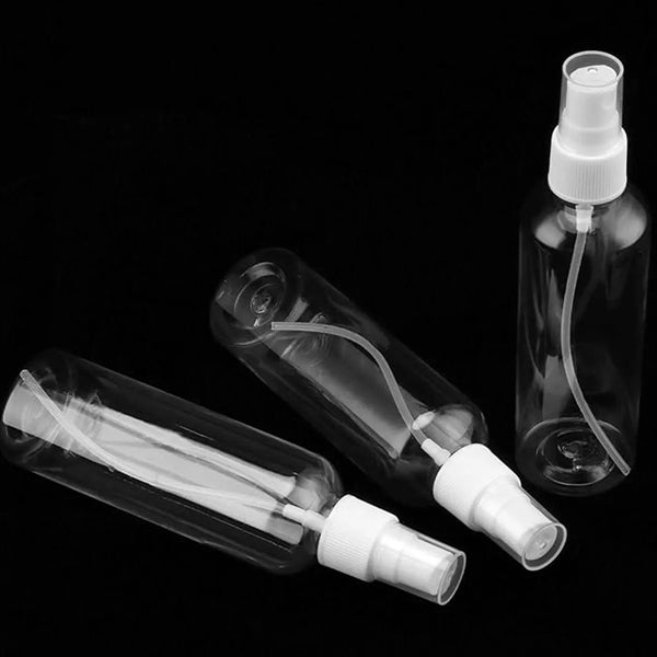 Clear Plastic Portable Perfume Spray Bottle Empty