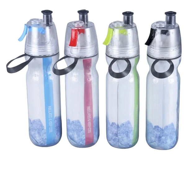 16.9 oz Cycling Portable Water Bottle with Mist Spray