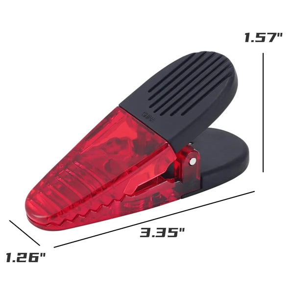 Multipurpose Plastic Refrigerator Magnet Snacks Bag Clips