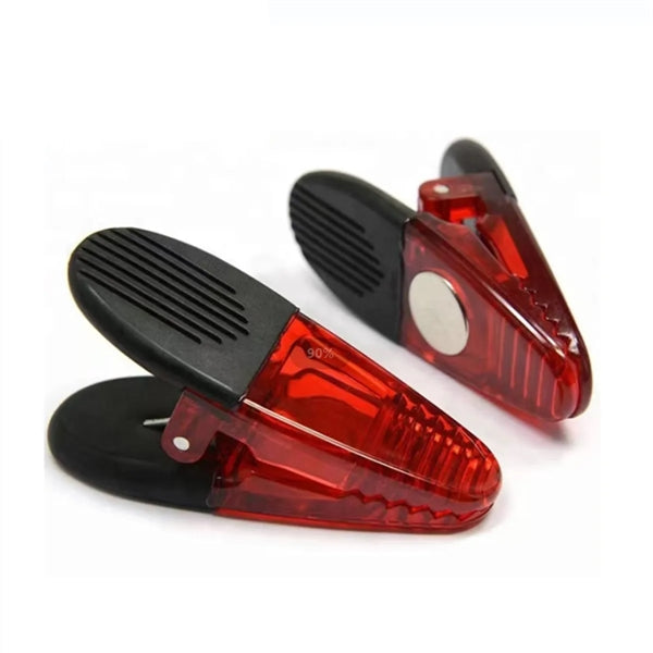 Multipurpose Plastic Refrigerator Magnet Snacks Bag Clips