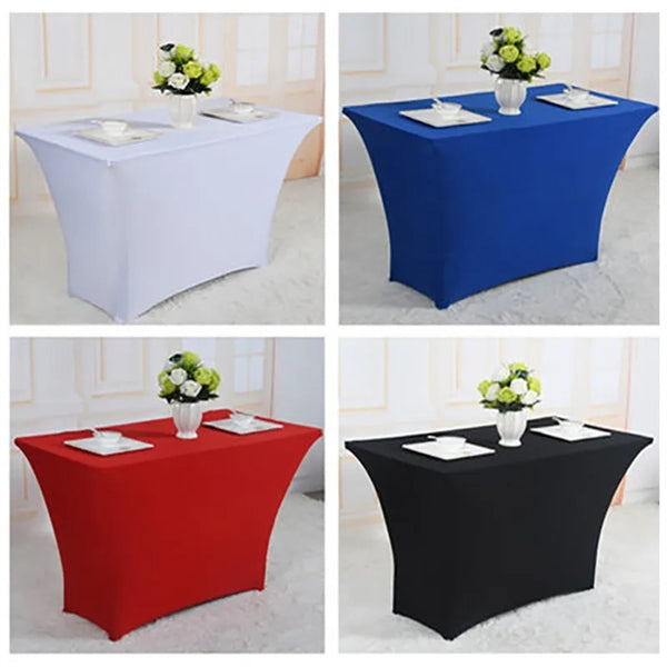 4FT Elastic Stretchable Rectangular Table Cover