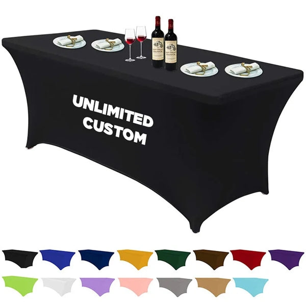 5FT Elastic Stretchable Rectangular Table Cover