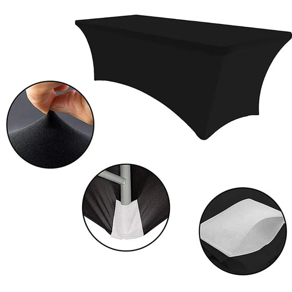 10FT Elastic Stretchable Rectangular Table Cover