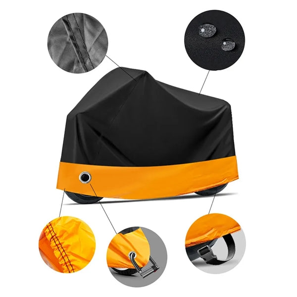 All Season Waterproof Outdoor Protection Motorcycle Cover
