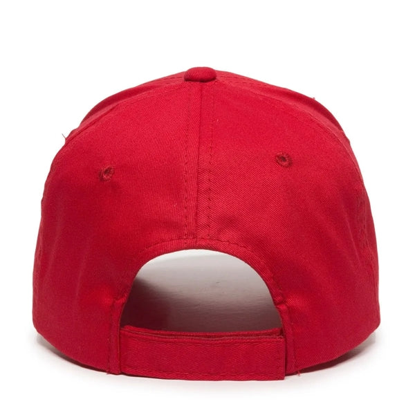 Outdoor Cap Structured Brushed Cotton Twill Hat with Patch