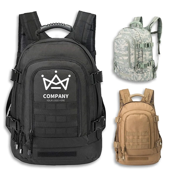 Military Tactical Expandable Waterproof Assault Backpack