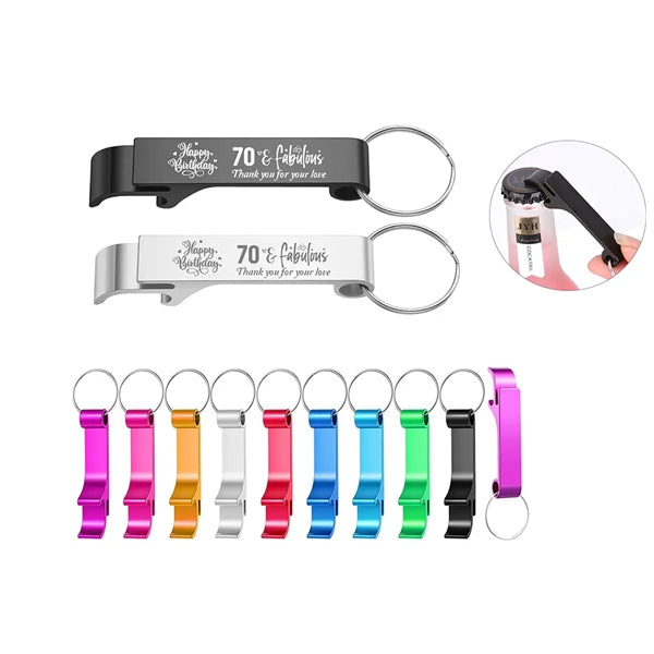 Metal Keychain Bottle Opener