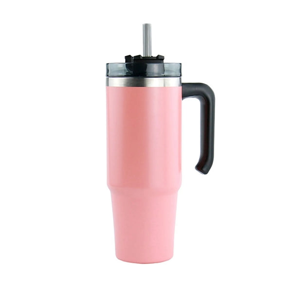30 oz Stainless Steel Vacuum Double Wall Mug with Handle