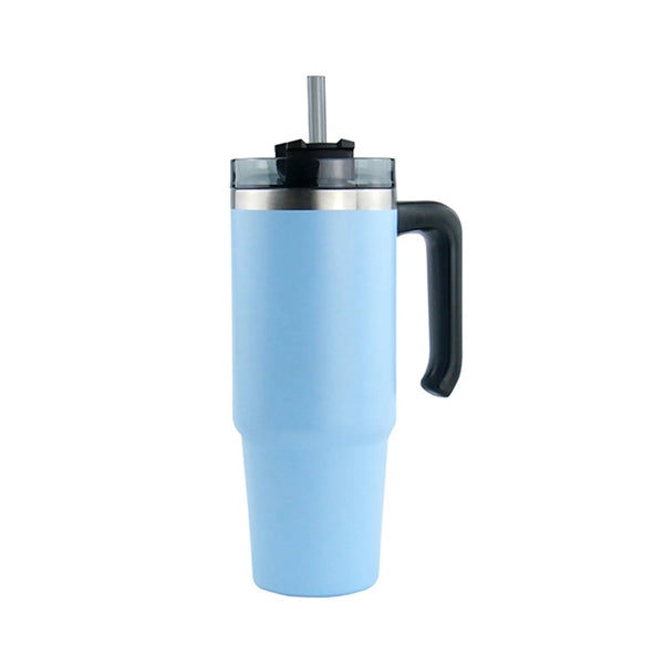 30 oz Stainless Steel Vacuum Double Wall Mug with Handle