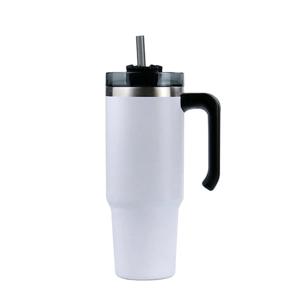 30 oz Stainless Steel Vacuum Double Wall Mug with Handle