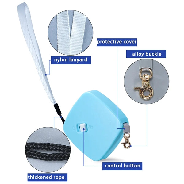 Small Dog Retractable Rope leash