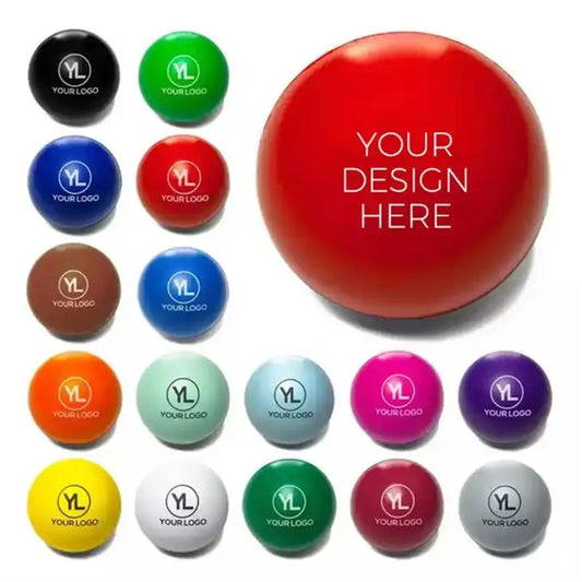 Round Stress Reliver with Custom Logo