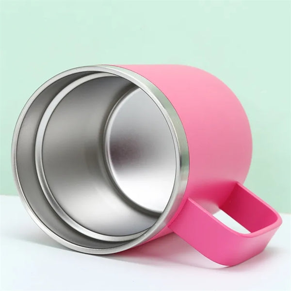 12oz Coffee Mug with Handle & Sliding Lid